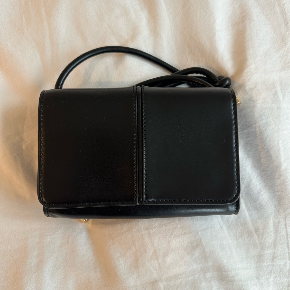 Zara Black Crossbody Bag